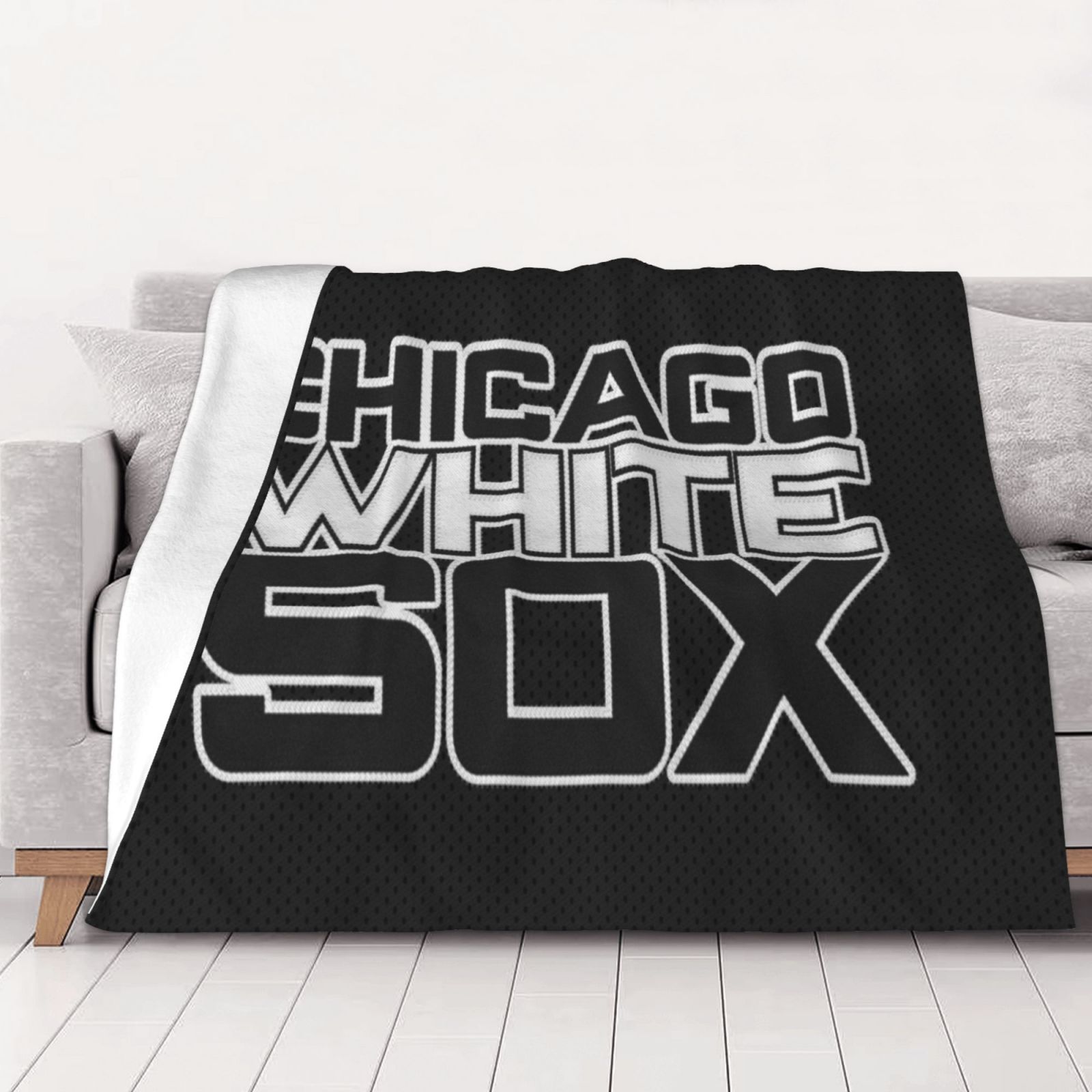 ChicagoWhiteSox Baseball Sports Throw Blanket 40"X30" Soft Warm