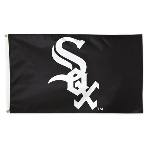 WinCraft Chicago White Sox 3' x 5' Single-Sided Deluxe Primary Team Logo Flag