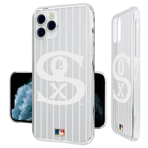 Chicago White Sox Cooperstown Pinstripe iPhone Clear Case