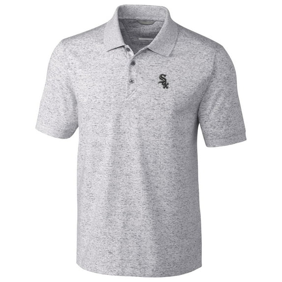 Chicago White Sox Cutter & Buck Advantage Polo Space Dye - Gray