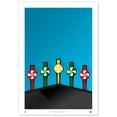 thumbnail image 1 of Chicago White Sox Guaranteed Rate Field 24" x 36" Minimalist Fine Art Print, 1 of 1
