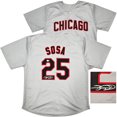 thumbnail image 1 of Chicago White Sox Sammy Sosa Autographed Gray Jersey Beckett BAS Witness 245741, 1 of 5