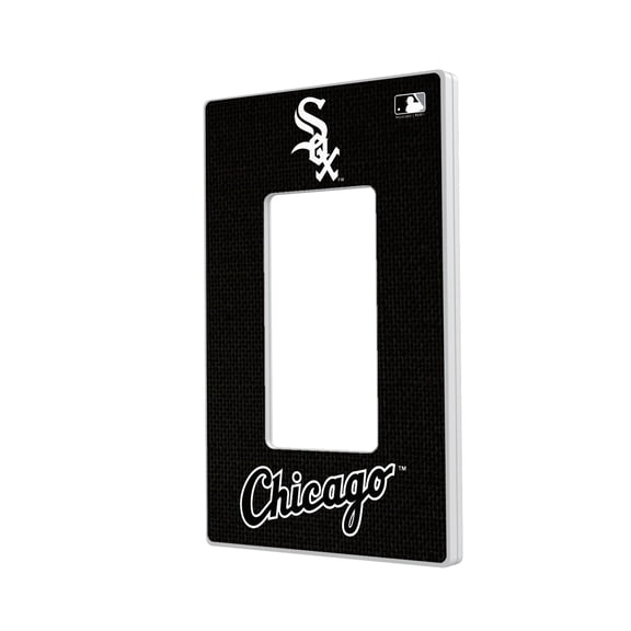 Chicago White Sox Solid Single Rocker Light Switch Plate