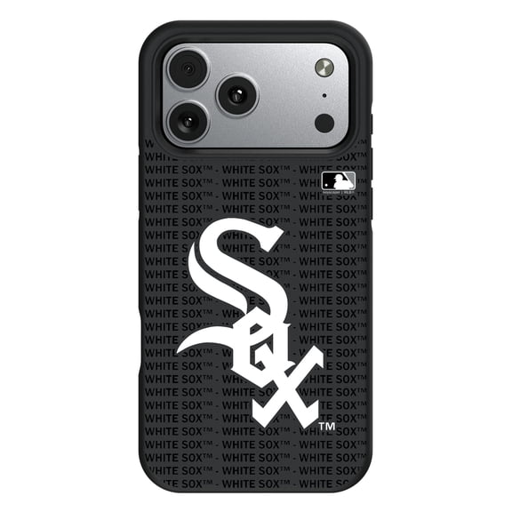 Keyscaper Chicago White Sox Personalized Bump Case with 8.2ft Drop Protection