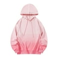 thumbnail image 1 of Chiccall Casual Hoodies for Men Fashion Gradient Sweatshirt Comfy Pullover with Pocket & Hood, 1 of 3