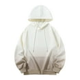 thumbnail image 1 of Chiccall Casual Hoodies for Men Fashion Gradient Sweatshirt Comfy Pullover with Pocket & Hood, 1 of 3