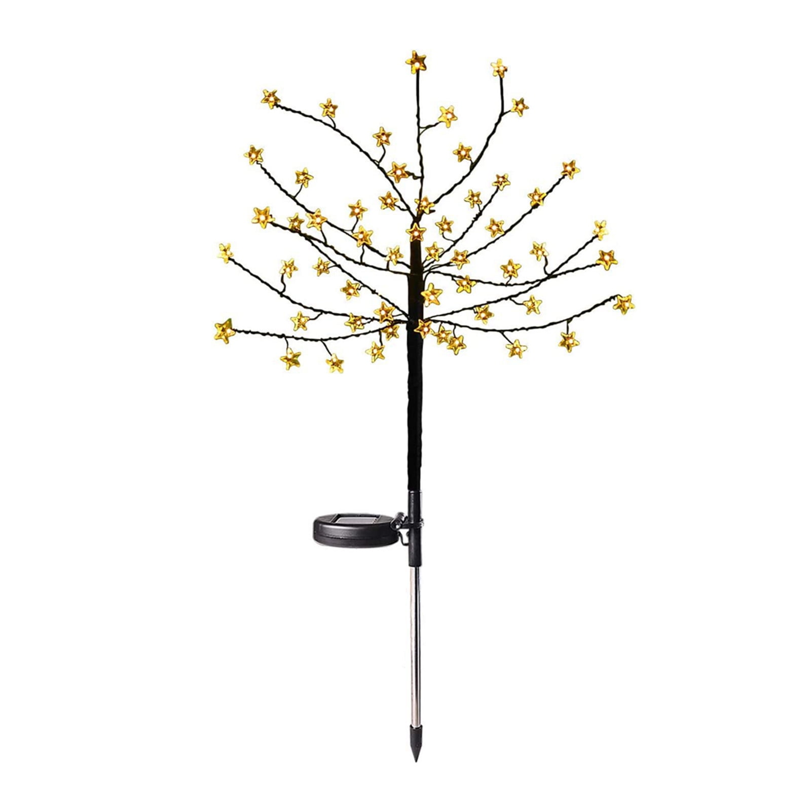 Chiccall Christmas Garden Decoration Lights Big Star Solar Lights Outdoor Solar Pile Lights Home
