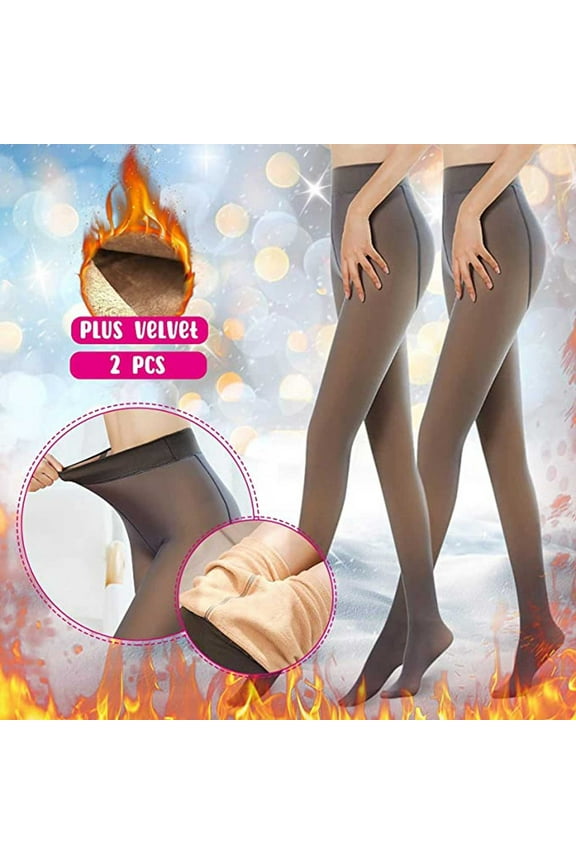Up to 65 off!Chiccall Faux Sheertex Tights for Women, Winter Warm Fleece Lined Fake Translucent Leggings Thermal Tights Slim Stretchy Pantyhose,