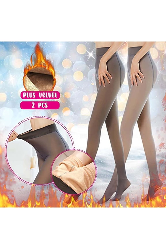 Up to 65 off!Chiccall Faux Sheertex Tights for Women, Winter Warm Fleece Lined Fake Translucent Leggings Thermal Tights Slim Stretchy Pantyhose,
