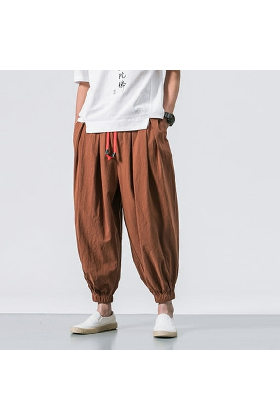 Men Baggy Hippie Boho Yoga Pants