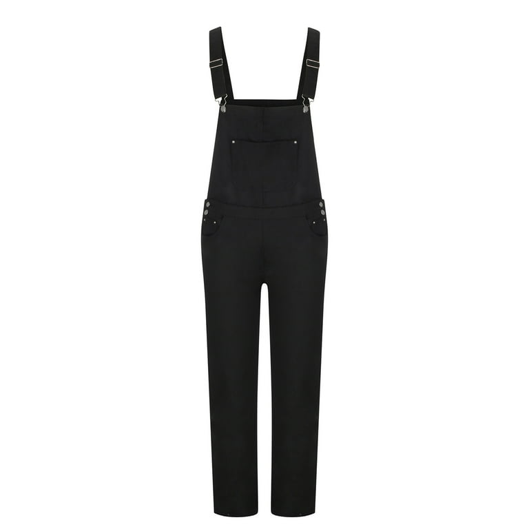 Chiccall Men's Black Denim Bib Overalls, Men's Overalls Chiccall Men's Black Denim Bib Overalls, Men's Overalls