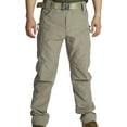 thumbnail image 1 of Chiccall Men's Cargo Pants Waterproof Windproof Training Pants Outdoor Hiking Work Pants with Zipper Pockets, 1 of 5