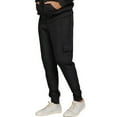 thumbnail image 1 of Chiccall Men's Cargo Sweatpants Fleece Elastic Bottom Joggers Drawstring Elastic Waisted Casual Athletic Jogging Pants with Pockets, 1 of 5