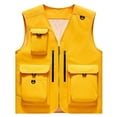 thumbnail image 1 of Chiccall Men's Casual Lightweight Outdoor Quick Dry Work Travel Photo Camping Climbing Cargo Vest Jacket Multi Pockets, 1 of 4