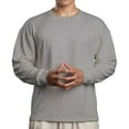 thumbnail image 1 of Chiccall Men's Fleece Sweatshirts workout Crew Neck Sweatshirt Heavy Long Sleeve Pullover, 1 of 5