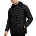 thumbnail image 1 of Chiccall Men’s Puffer Jacket with Detachable Hood Windproof Full Zip Insulated Warm Winter Coats, 1 of 5