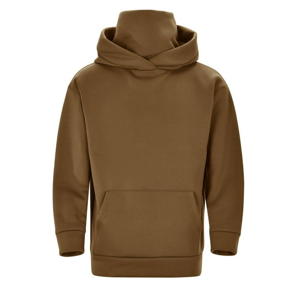 Chiccall Men's Turtleneck Hoodies Casual Hooded Sweatshirts Winter Warm Pullover Sweater Tops with Pocket