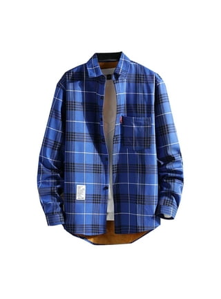 Mens flannel jacket walmart cheap