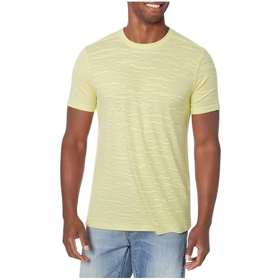 Chiccall Mens Crew Neck T Shirts Plus Size Short Sleeve Quick Dry Tees ...