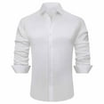thumbnail image 1 of Chiccall Mens Dress Shirts Comfy Wrinkle Free Long Sleeve Formal Shirt Business Casual Button Down Shirts, 1 of 6