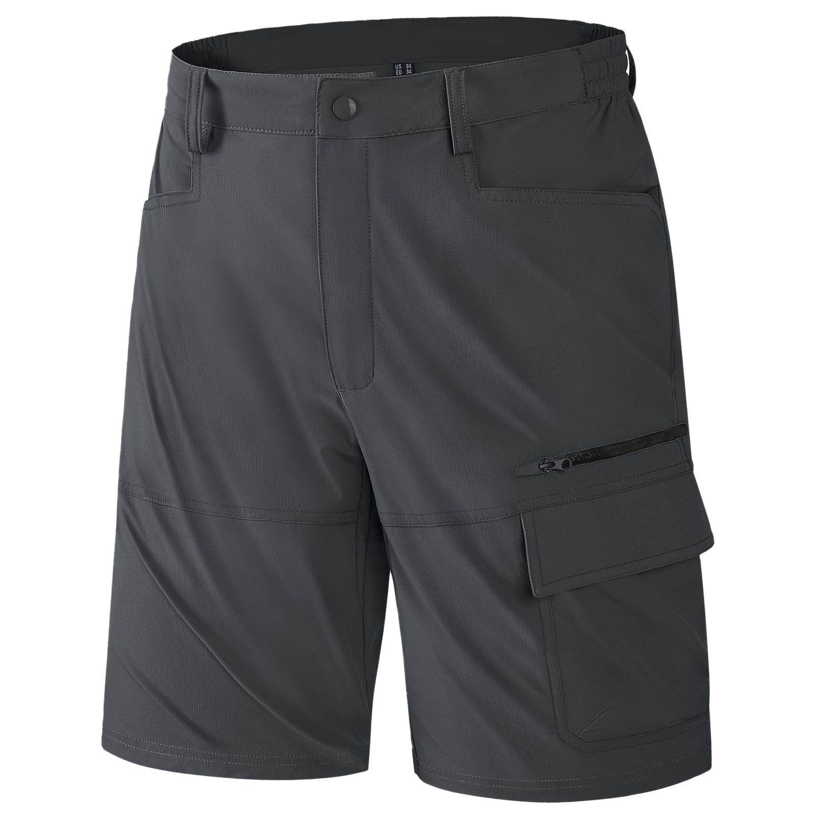 JNGSA Men's Hiking Cargo Shorts Lightweight Outdoor Work Shorts For Men