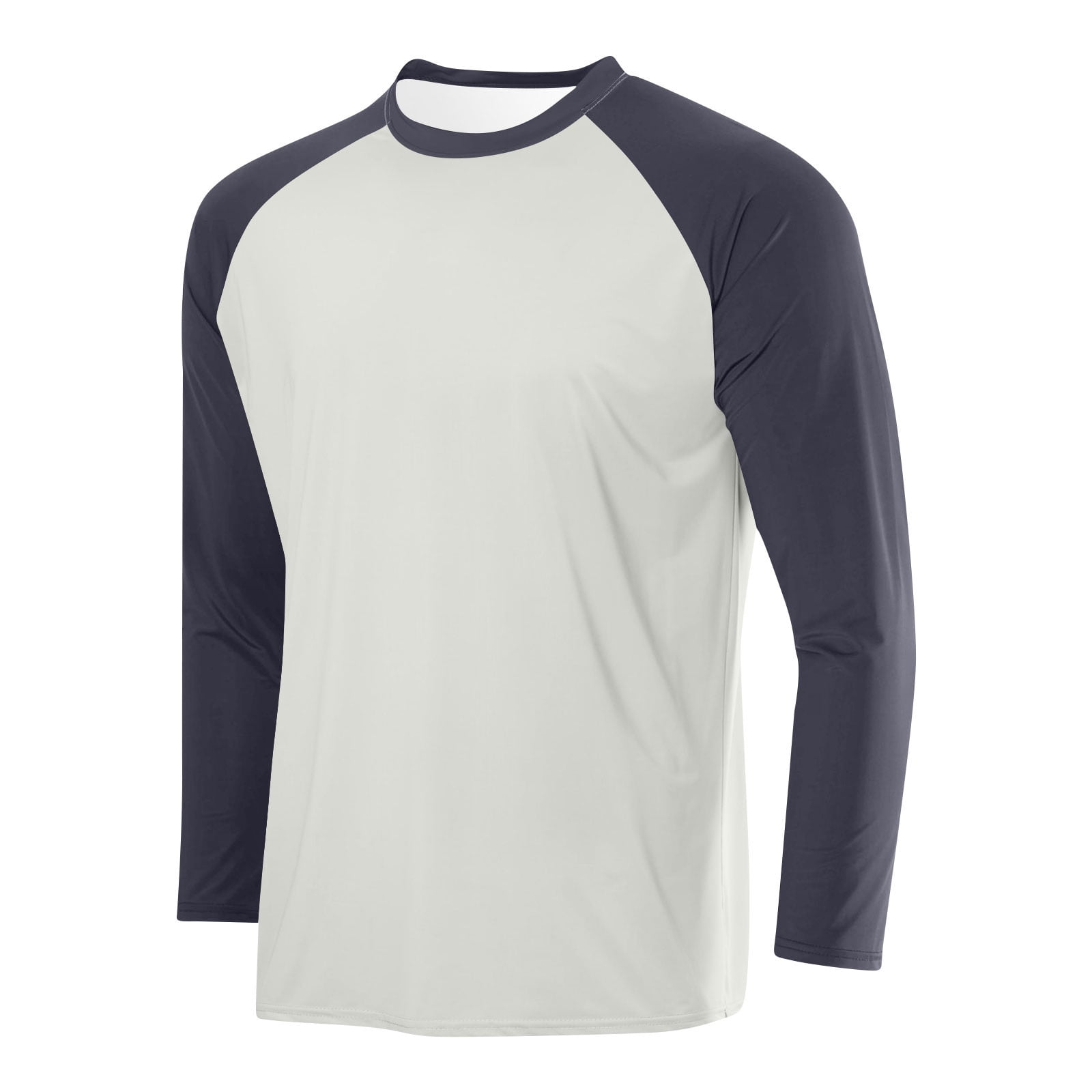 Chiccall Mens Raglan Long Sleeve T-Shirts Crewneck Vintage