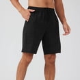 thumbnail image 1 of Chiccall Mens Soft Sweat Shorts Summer Lightweight Breathable Wicking Elastic Waist Drawstring Workout Running Shorts with Pockets, 1 of 5