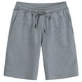 thumbnail image 1 of Chiccall Mens Soft Sweat Shorts Casual Classic Elastic Waist Workout Drawstring Beach Shorts, 1 of 4