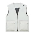 thumbnail image 1 of Chiccall Mens Summer Fishing Vests with Mesh Lining Lightweight Outdoor Breathable Wicking Travel Work Zip Up Cargo Jacket with Inner Pockets, 1 of 7
