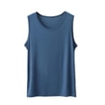 thumbnail image 1 of Chiccall Mens Summer Pajama Shirt Soft Comfy Tank Tops Breathable Sleep T-Shirts, 1 of 2