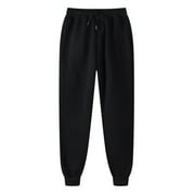 Chiccall Mens Sweatpants with Pockets, Mens Jogging Pants Elastic Bottom, Soft Hip-hop Sweatpants for Men on Clearance