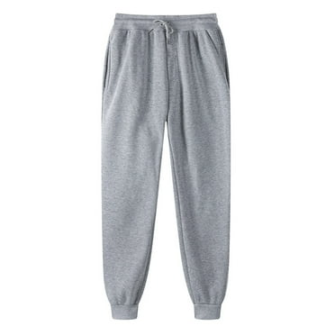 Chiccall Mens Sweatpants with Pockets, Mens Jogging Pants Elastic Bottom, Soft Hip-hop Sweatpants for Men on Clearance