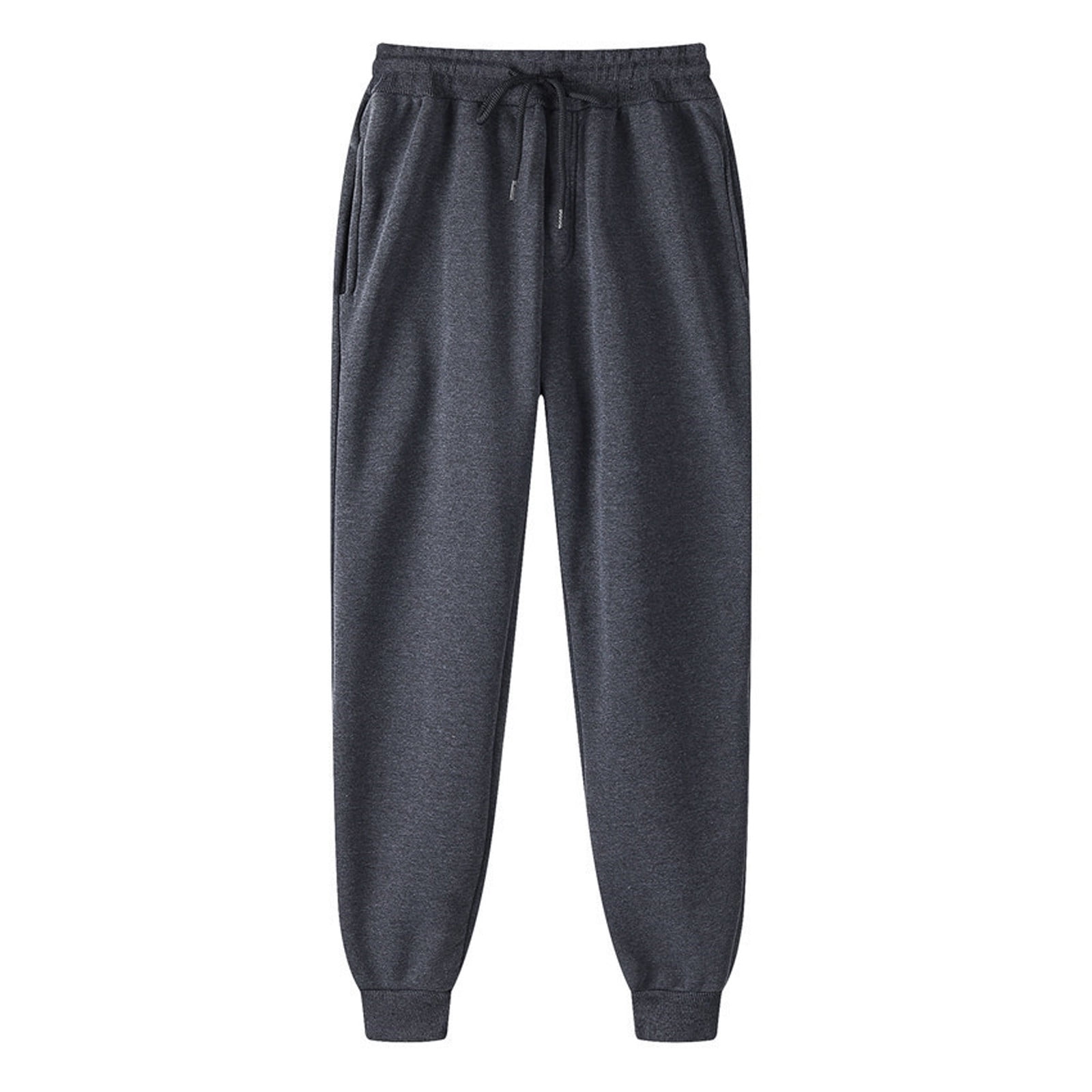 Chiccall Mens Sweatpants with Pockets Mens Jogging Pants Elastic Bottom Soft Hip hop Sweatpants for Men on Clearance