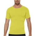 thumbnail image 1 of Chiccall Mens Training Summer Tops Tight Quick Dry Stretch Crew Neck Gym Workout Tees, 1 of 5