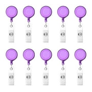 Chiccall Office Supplies Clearance,10Pc Retractable Badge Holder Badge Holder Scroll ID Card Holder 10 Colors School Supplies Home Office Essentials