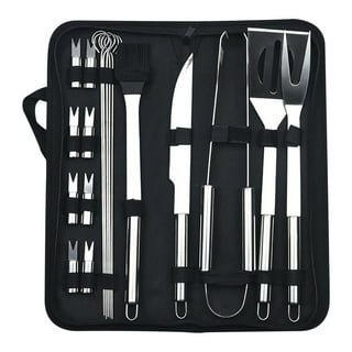 BBQ Set Grilling Tool Kit, 21-Pieces Stainless Steel Barbecue Utensil  Accessories, Premium Complete Indoor, Outdoor Grill Tool Set for Friends  Family 