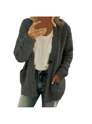 TrailCrest Women’s Polar Fleece Long Sleeve Full Zip Jacket with Pockets,  PIink Camo & Gray, Small