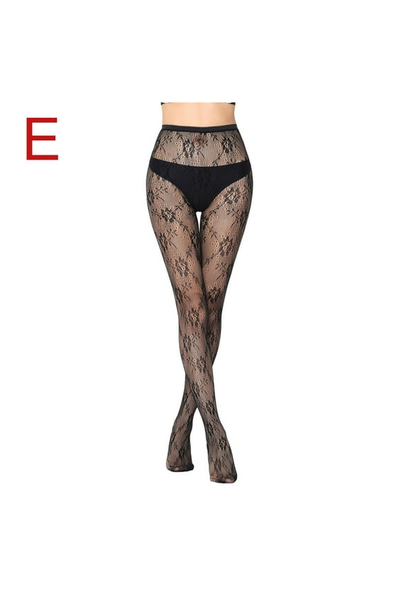 Clearance Under $5.00,Chiccall Sexy Black Fishnet Tights,Sheer Patterned Tights Thigh-High Stockings Lace Leggings Mesh Pantyhose Gifts for Women Her,on Clearance
