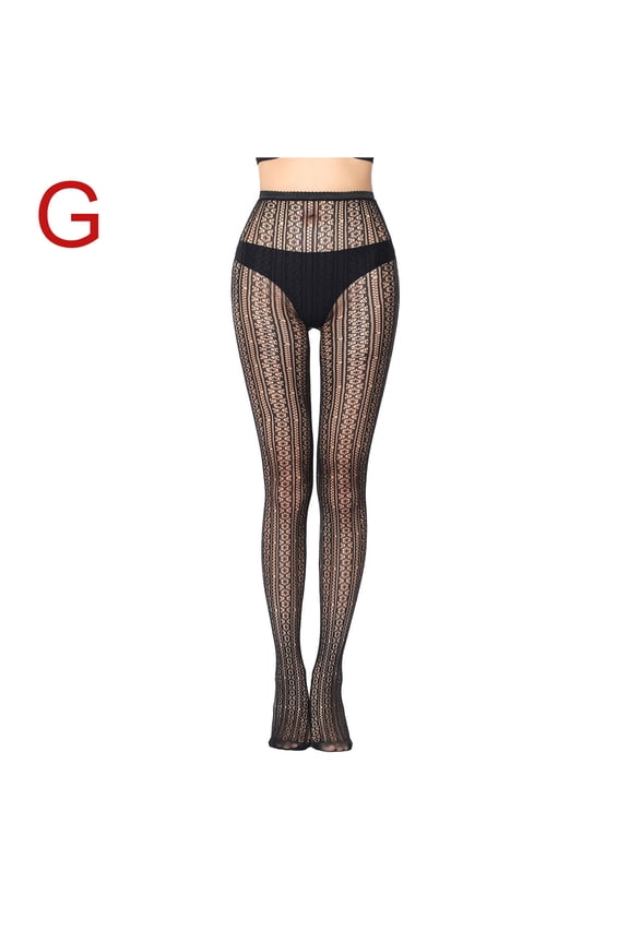 Clearance Under $5.00,Chiccall Sexy Black Fishnet Tights,Sheer Patterned Tights Thigh-High Stockings Lace Leggings Mesh Pantyhose Gifts for Women Her,on Clearance