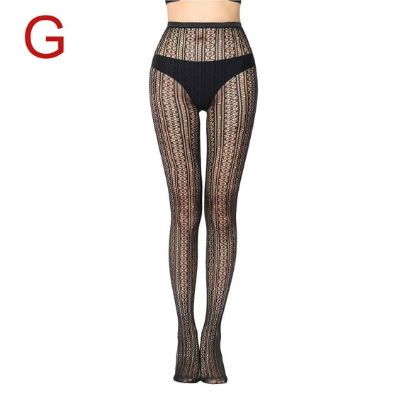 Clearance Under $5.00,Chiccall Sexy Black Fishnet Tights,Sheer Patterned Tights Thigh-High Stockings Lace Leggings Mesh Pantyhose Gifts for Women Her,on Clearance