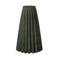 thumbnail image 1 of Chiccall Women's Maxi Skirts High Rise A-Line Elastic Waist Flowy Cute Skirt for Summer & Fall, 1 of 4