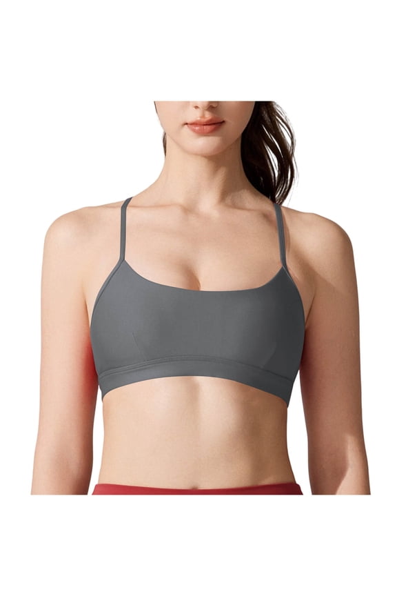 Womens Seamless Gathered Front Sports Bras Quickly Dry Air Permeable Fabric Lightly Built Padding Wrap Balanced Supportive Comfortable Outdoor Walk Casual Wear Everyday Bras