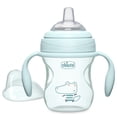 thumbnail image 1 of Chicco 7oz. Silicone Spout Transition Sippy Cup, 4m+ - Sage, New, 1 of 7