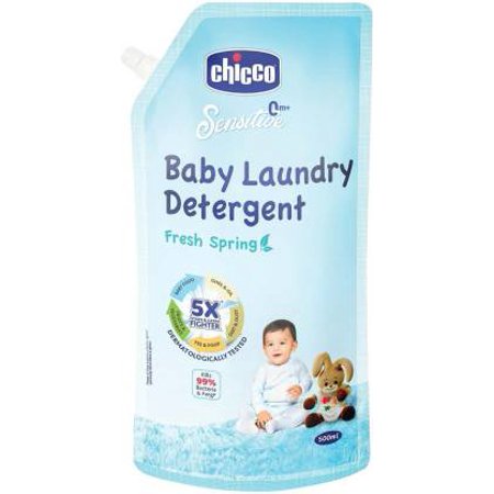 Chicco Baby Laundry Detergent, Fresh Spring, Liquid Detergent (500 ml)