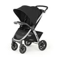 thumbnail interactive-video image 1 of Chicco Bravo Quick-Fold Stroller - Black (Black), New, 1 of 12