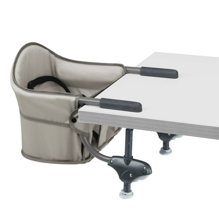 Chicco Caddy Portable Table Hook-On Chair High Chair for Babies and Toddlers - Nature (Grey)