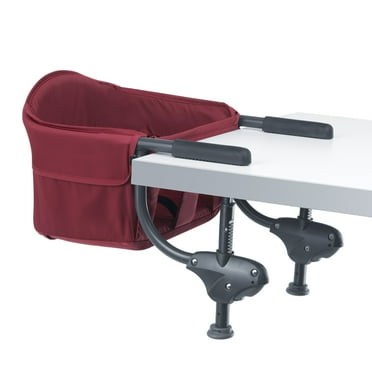 Chicco  Caddy Portable Table Hook-On Chair High Chair for Babies and Toddlers, Compact Fold, Easy to Clean - Red (Red), New