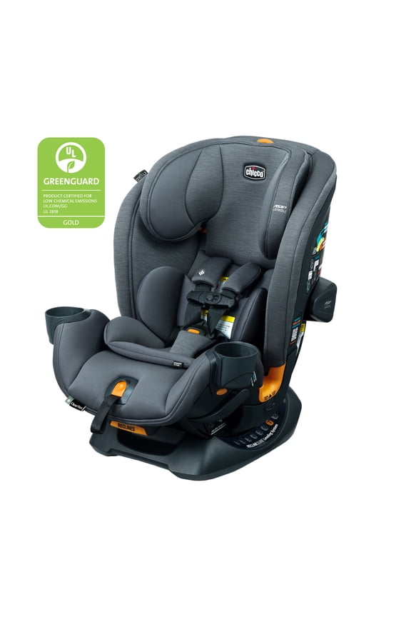 OneFit LX ClearTex All-in-One Convertible Car Seat - Smoke (Grey), New