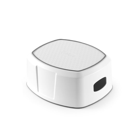 Chicco Single Step Stool for Toddlers with Grip-Texture Top and Anti-Slip Base - White, New