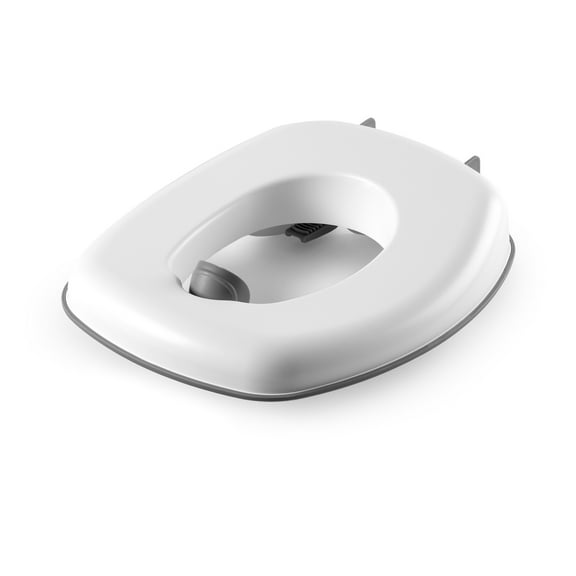 Chicco Toilet Topper for Toddlers with Soft-Flex Spray Shield and Grips, 18+ Months, 1pc - White, New